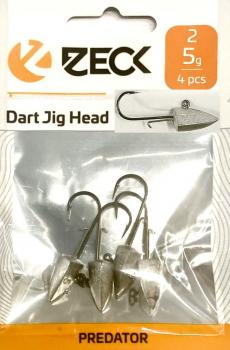 Zeck Dart Jig -Gr. 1/0 - 10g
