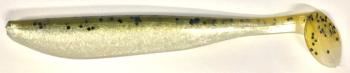 4" Zoom Boot Tail Fluke - Green Pumpkin Pearl