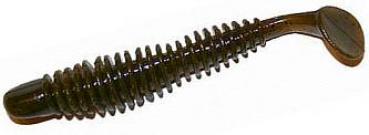 4" Reins Bubbling Shad - Green Pumpkin