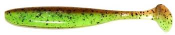 5" Easy Shiner - Green Pumpkin / Chartreuse