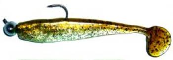 KingShad 4 - 10,5cm - Kristall Glitter Pumpkinseed   (L111)