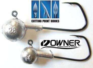 Owner Deep Throat Rundkopf Jig - Gr. 3/0 - 10g