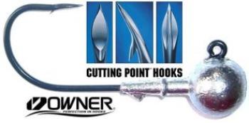 Owner Heavy Wire Rundkopf Jig - 3-0 - 7g