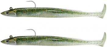 Fiiish Crazy Paddle Tail 150 - Double Combo Shore 10g - Ghost Minnow