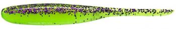 2" Shad Impact - Purple Chartreuse