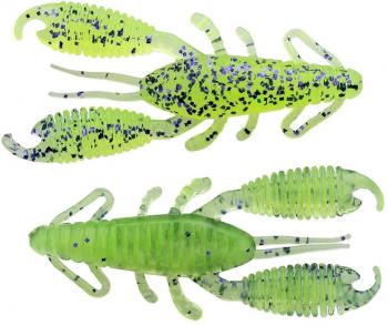 3" Reins Ring Craw lam. - Purple Chartreuse ( BA-Edition)