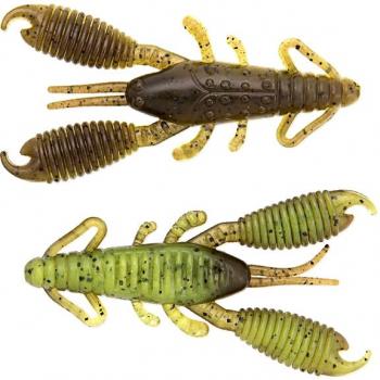 3" Reins Ring Craw lam. - Green Pumpkin Chart.