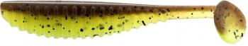 3.5" reins S-Cape Shad - Green Pumpkin Chartreuse