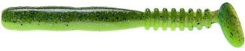 4" Fat Rockvibe Shad - Chartreuse Baitfish