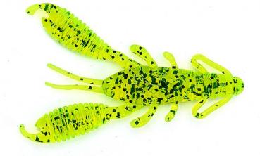 2.5" Reins Ring Craw - Chartreuse Pepper