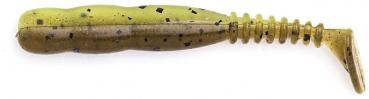 3" Rockvibe Shad lam. - Green Pumpkin Chartreuse