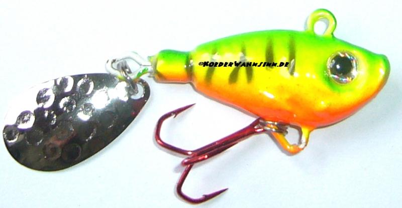 PB - Spinner Jig - Firetiger - silber Blatt - 19g