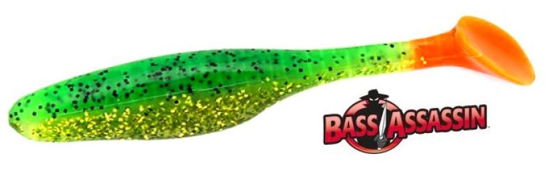 5" Camo Sea Shad - Fire Tiger