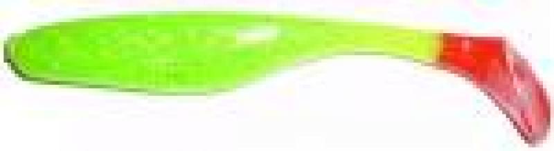 4" Walleye Turbo Shad - Chartreuse Silver Gl. RT