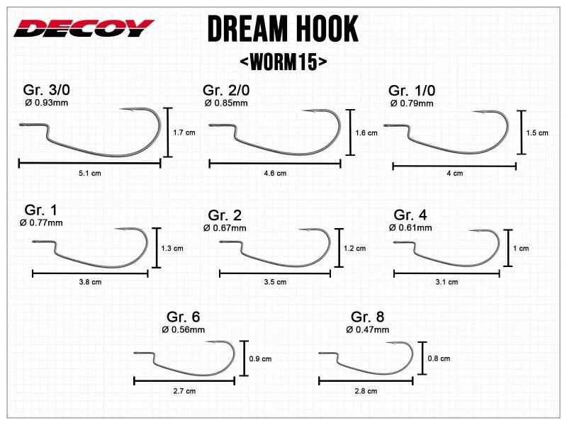 Decoy Dream Hook Worm15 - Gr.1