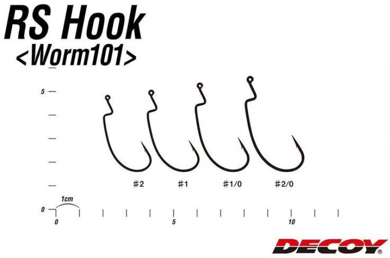 Decoy RS Hook Worm101 Gr.1/0