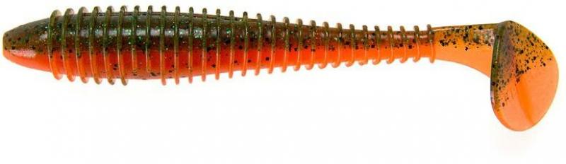 5.8" FAT Swing Impact - Motoroil / Orange