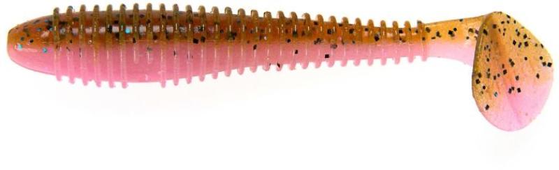 2.8" FAT Swing Impact - Motoroil / Pink