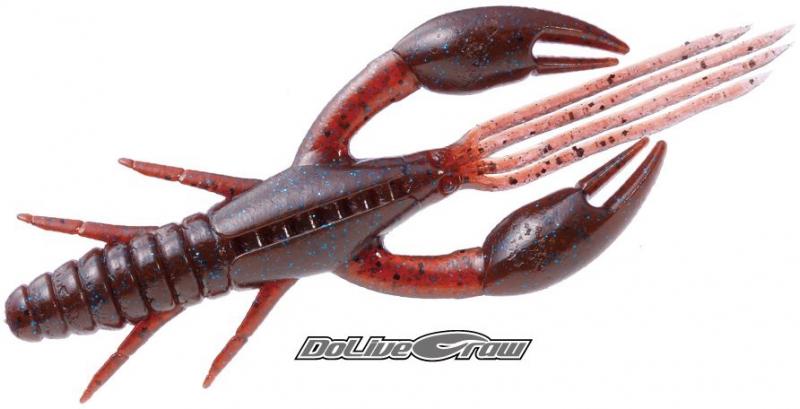 4" O.S.P DoLive Craw - Scuppernong Blue Flake |W034