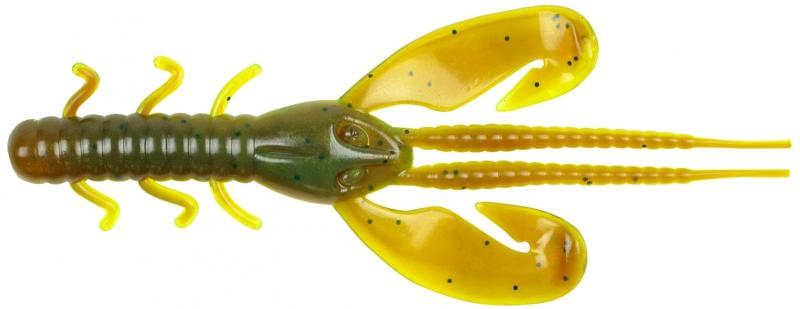 Berkley PowerBait? 4" Rocket Craw - Breen Clear Chart