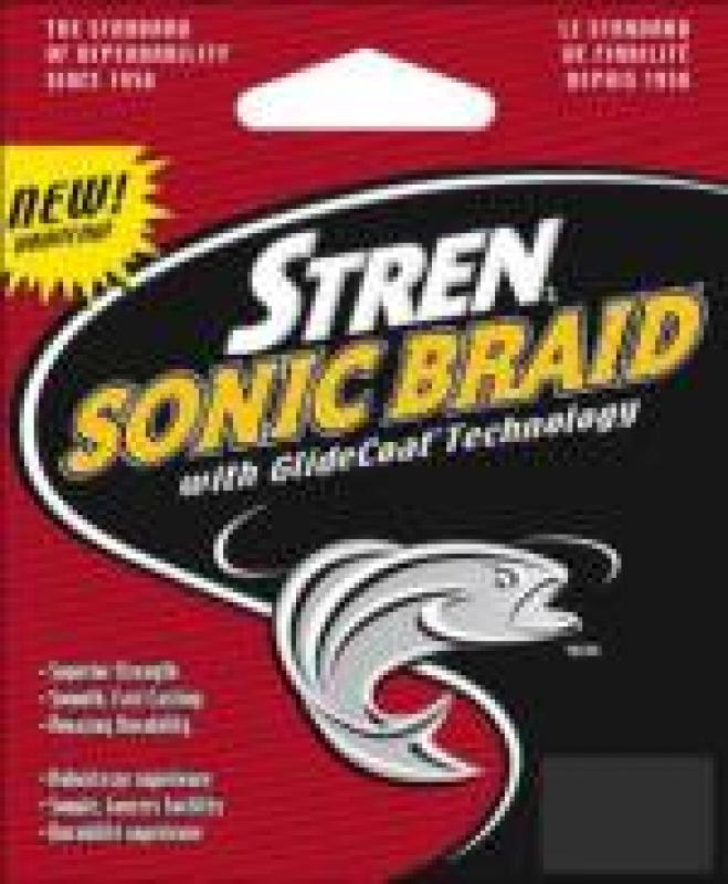 Stren Sonic Braid - Hi vis Yellow - 270m -0.28mm - 32,8kg