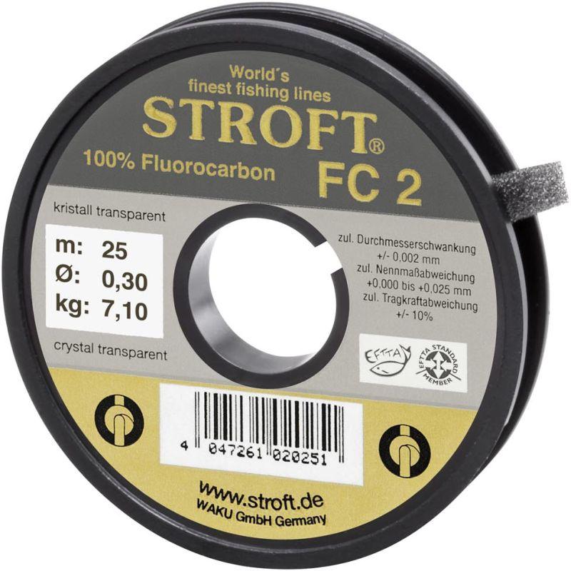 Stroft FC 2 (Fluorocarbon) - 25m - 0,30mm -7,1kg