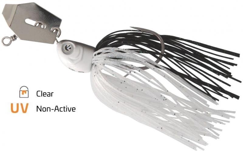 Zeck Bladed Jigs Gr. 3/0 - 10g - Clear