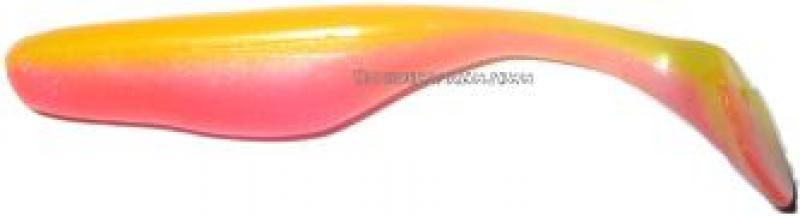 4" Walleye Turbo Shad - Stinky Pink