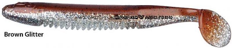 Spro Komodo Shad 9cm - Brown Glitter