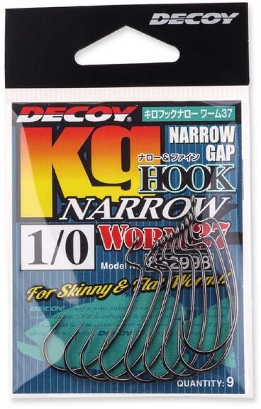 Decoy Kg Hook Narrow Worm37 - Gr.2/0