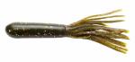 4" Lunker Squid Tubes - Green Pumpkin / Copper
