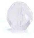 facettierte Glasperlen 8mm - Clear