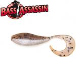2" Curly Shad - Pumpkin Seed Shad