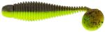 2.75" Grubster - Green Pumpkin / Chartreuse