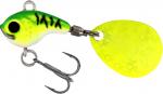 Westin DropBite Tungsten Spin Tail Jig 7g - Chartreuse Ice